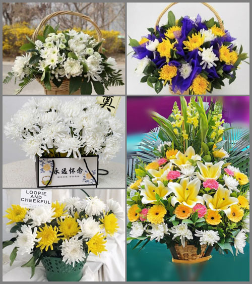 贵州毕节市黔西县甘棠镇梨子村白事提篮配送